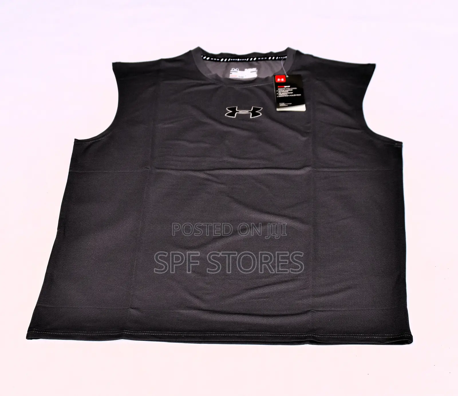 Grey Colour Sleeveless Shirt