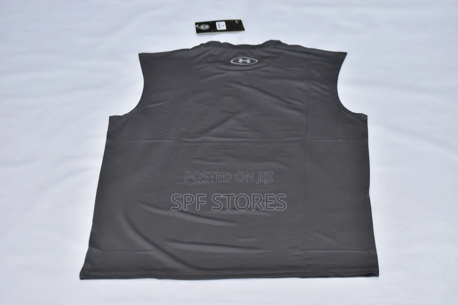 Grey Colour Sleeveless Shirt