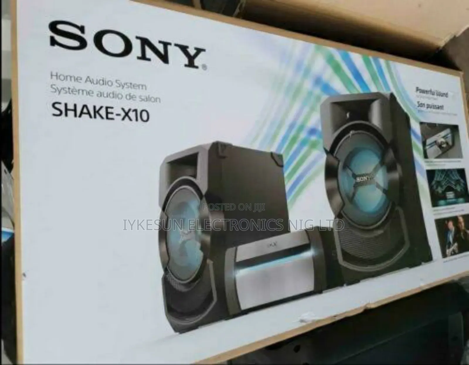 Original Sony Shake X10d High Powerful Sound System With DVD