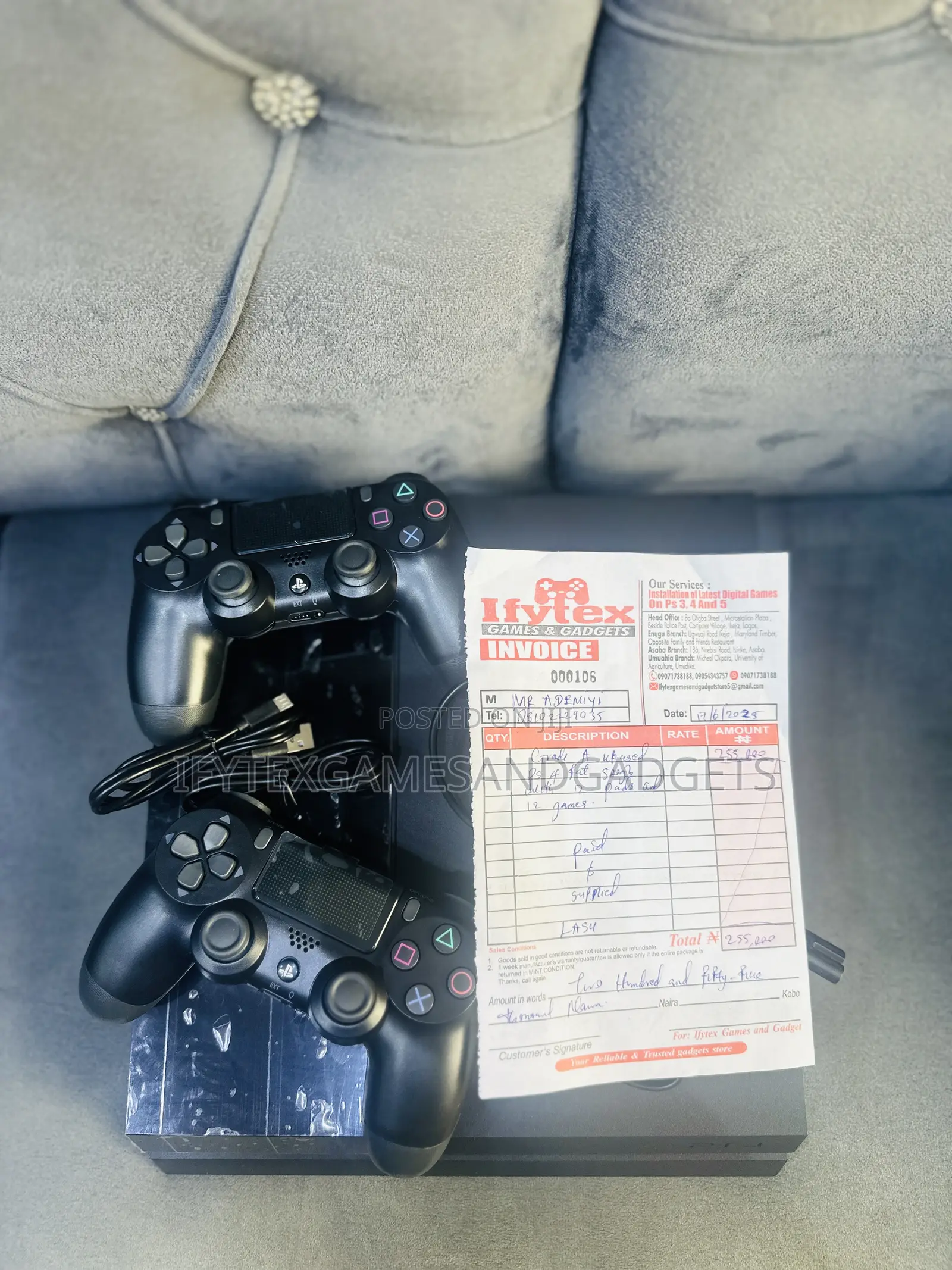 Playstation 4 500gb London Used With 2 Pads and 12 Games