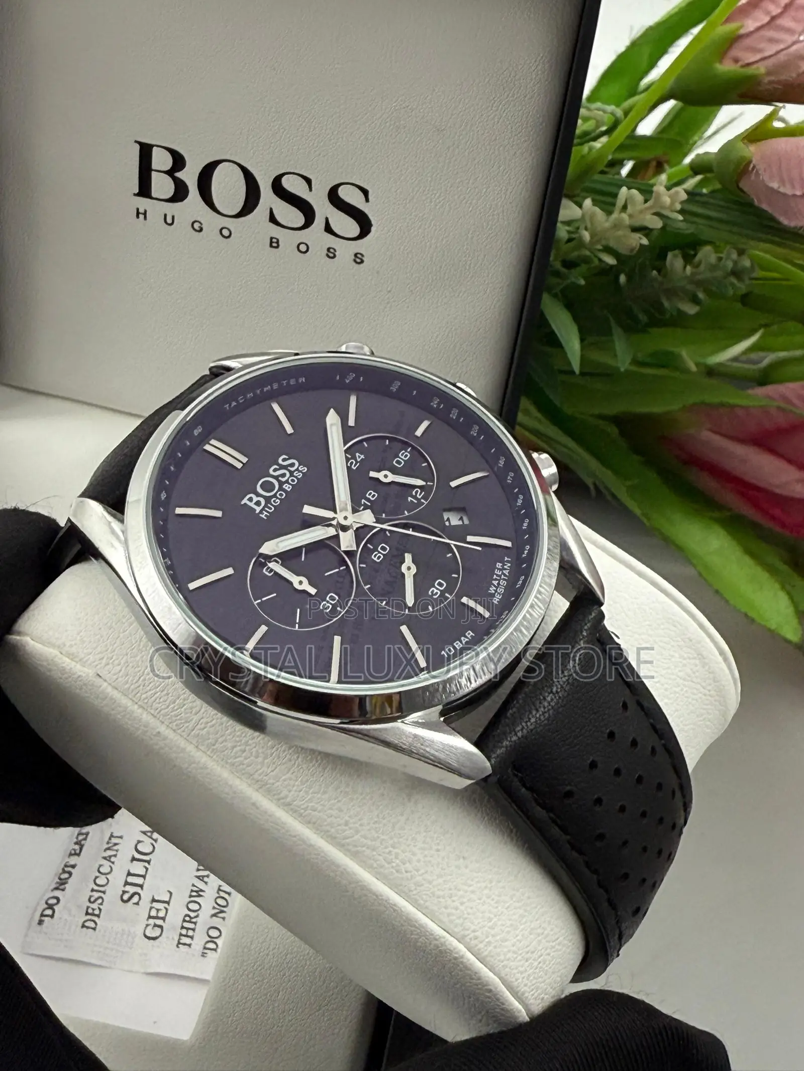 Hugo Boss Quality Luxury Men Chain Strap Wristwatch