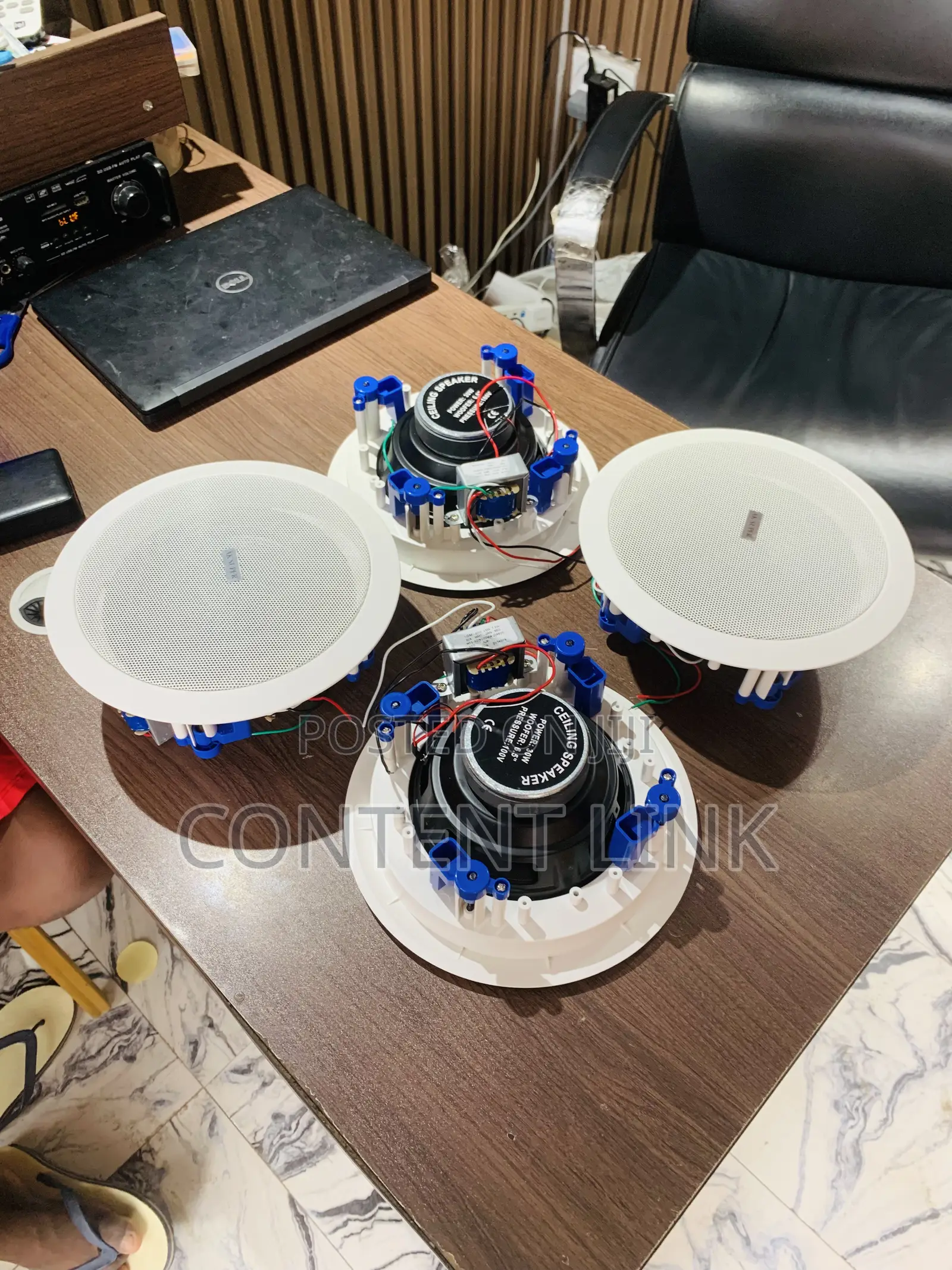 4in1 30watts Passive Ceiling/Pop Speakers