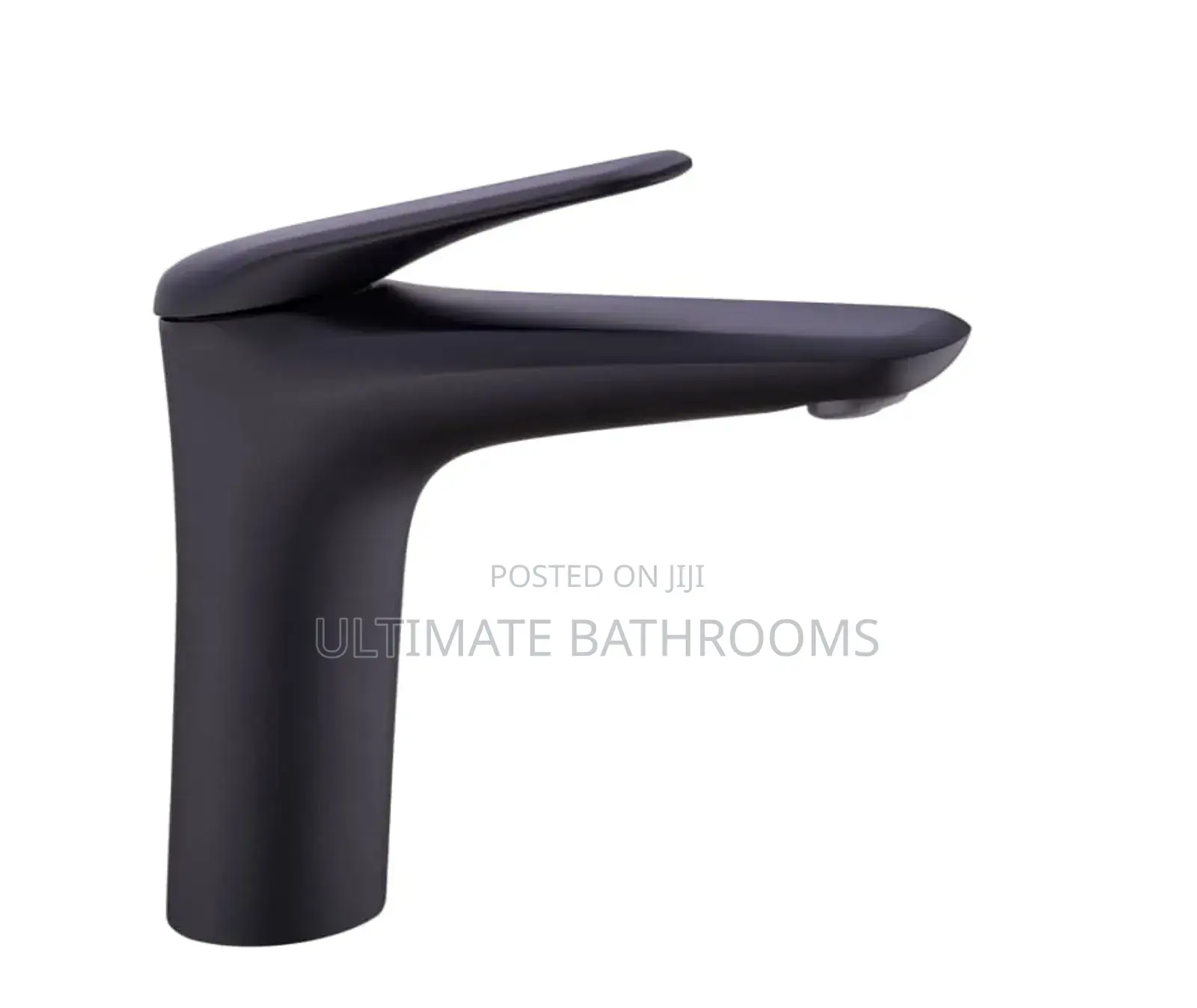 Made of Brass Matte Black Basin Mixer Faucet