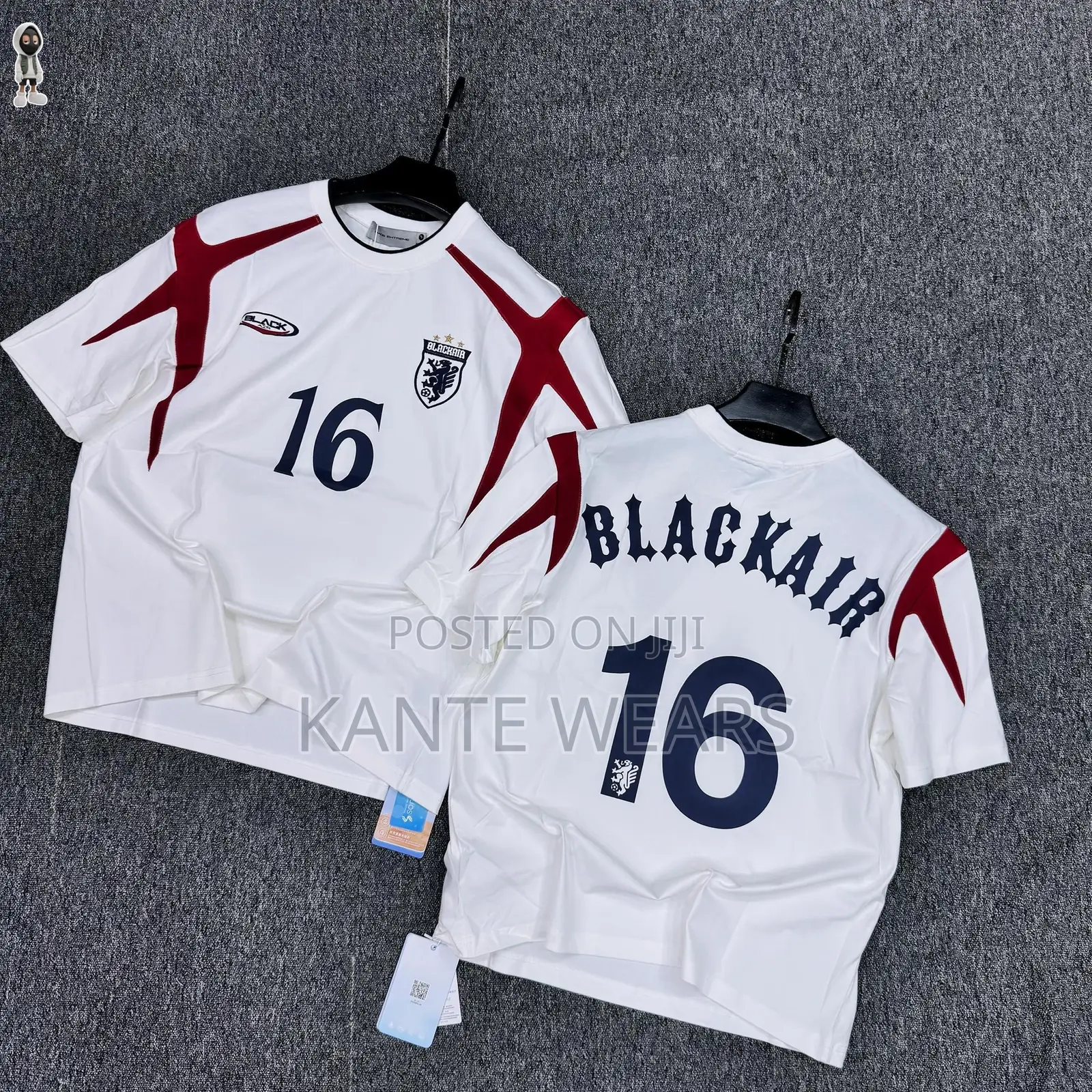 Black Air 16 England Jersey