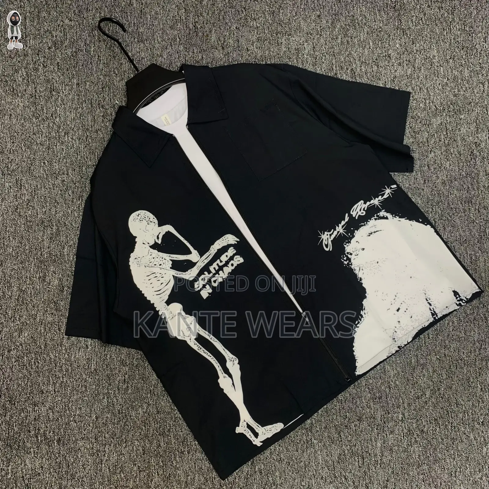 Luxury Zip Up Silk Crop Shirt