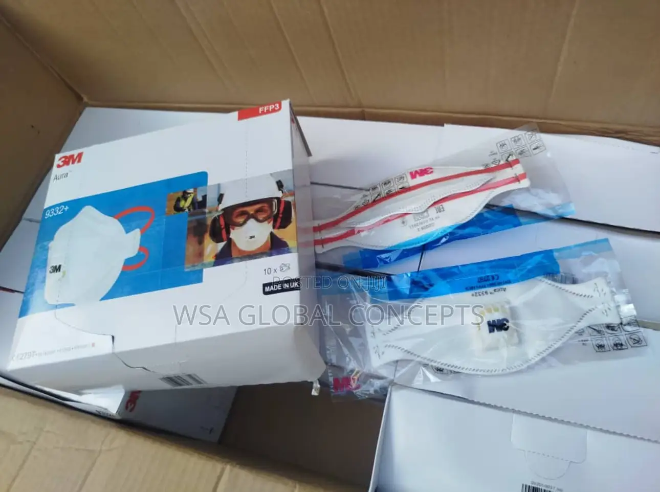3m Disposable Nose Mask Ffp3 10pcs
