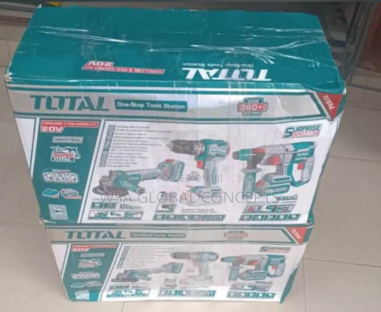3in1 Total Cordless Machine Grinder,Screw,Hammer 3 Battery