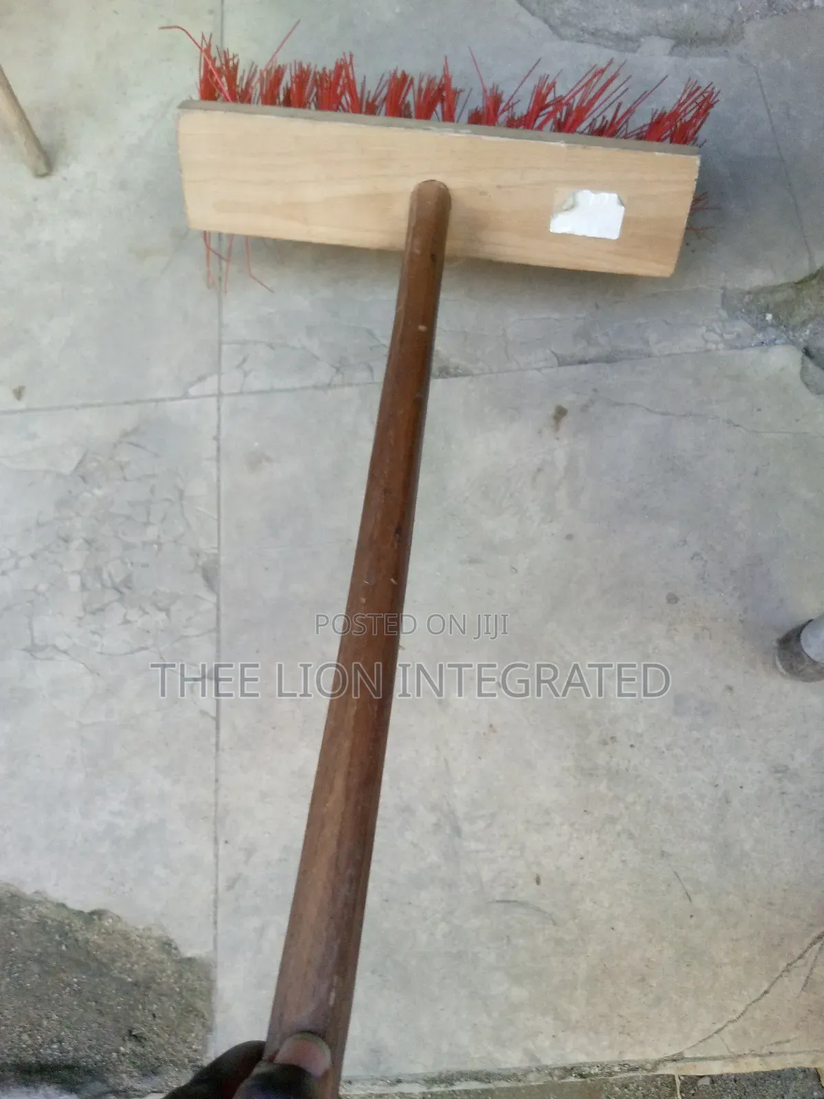 Poly Bass Bristle Hard Broom