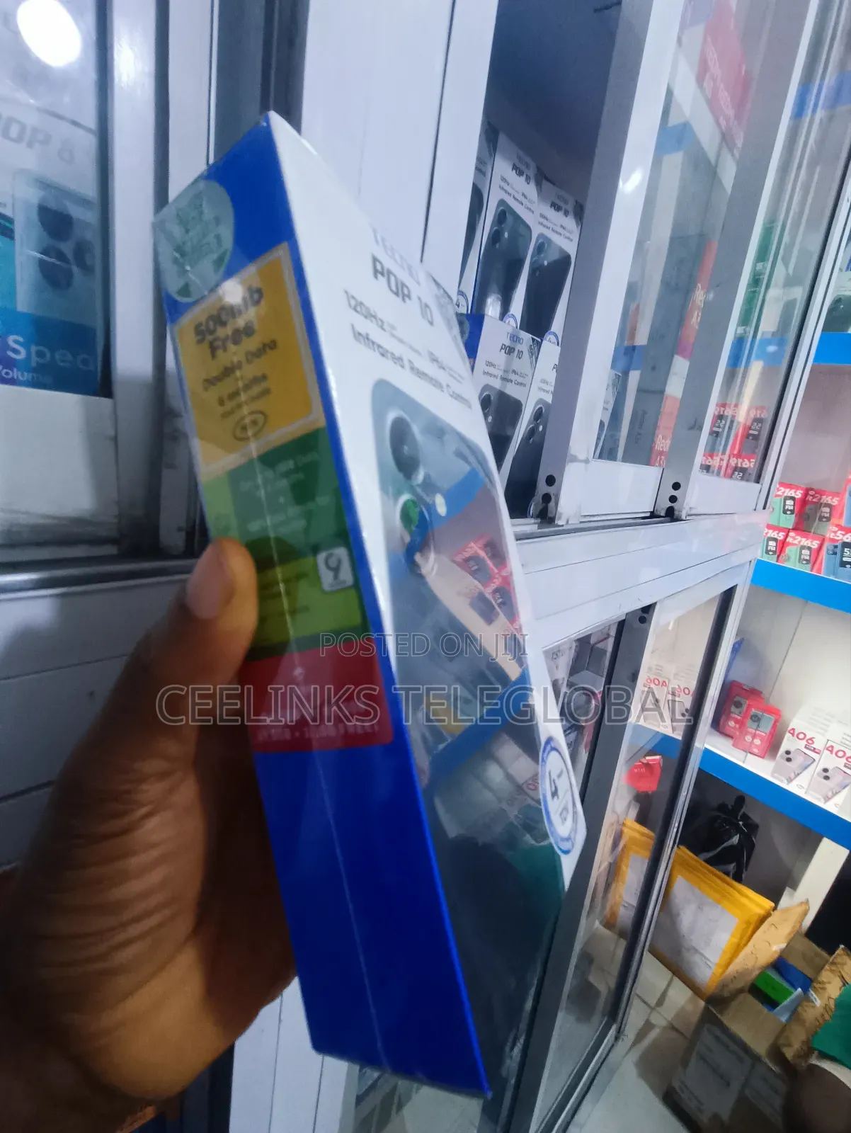 New Tecno Pop 10 128 GB Black
