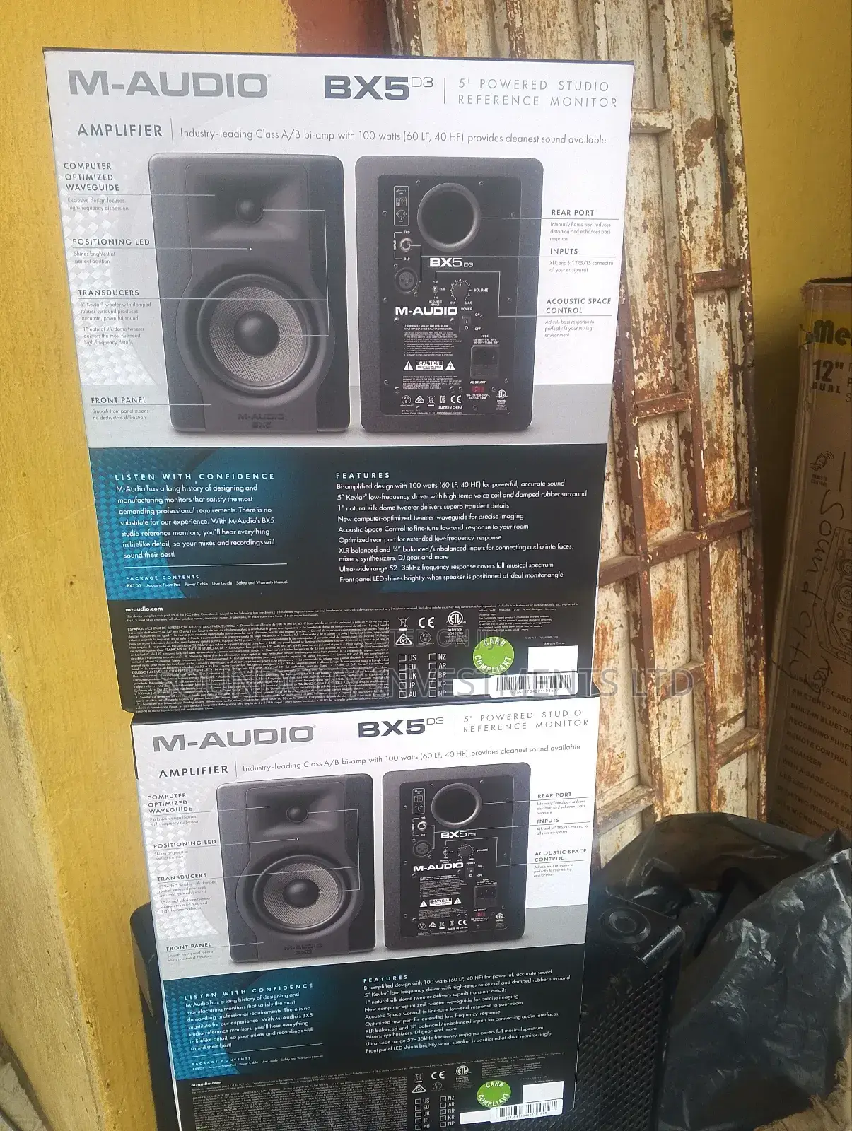 M-audio Bx5 D3 Studio Monitor