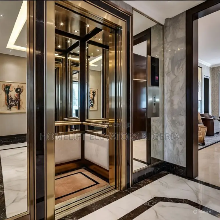 Home Lift Ss Cabinet 4 Floors Passenger Elevators