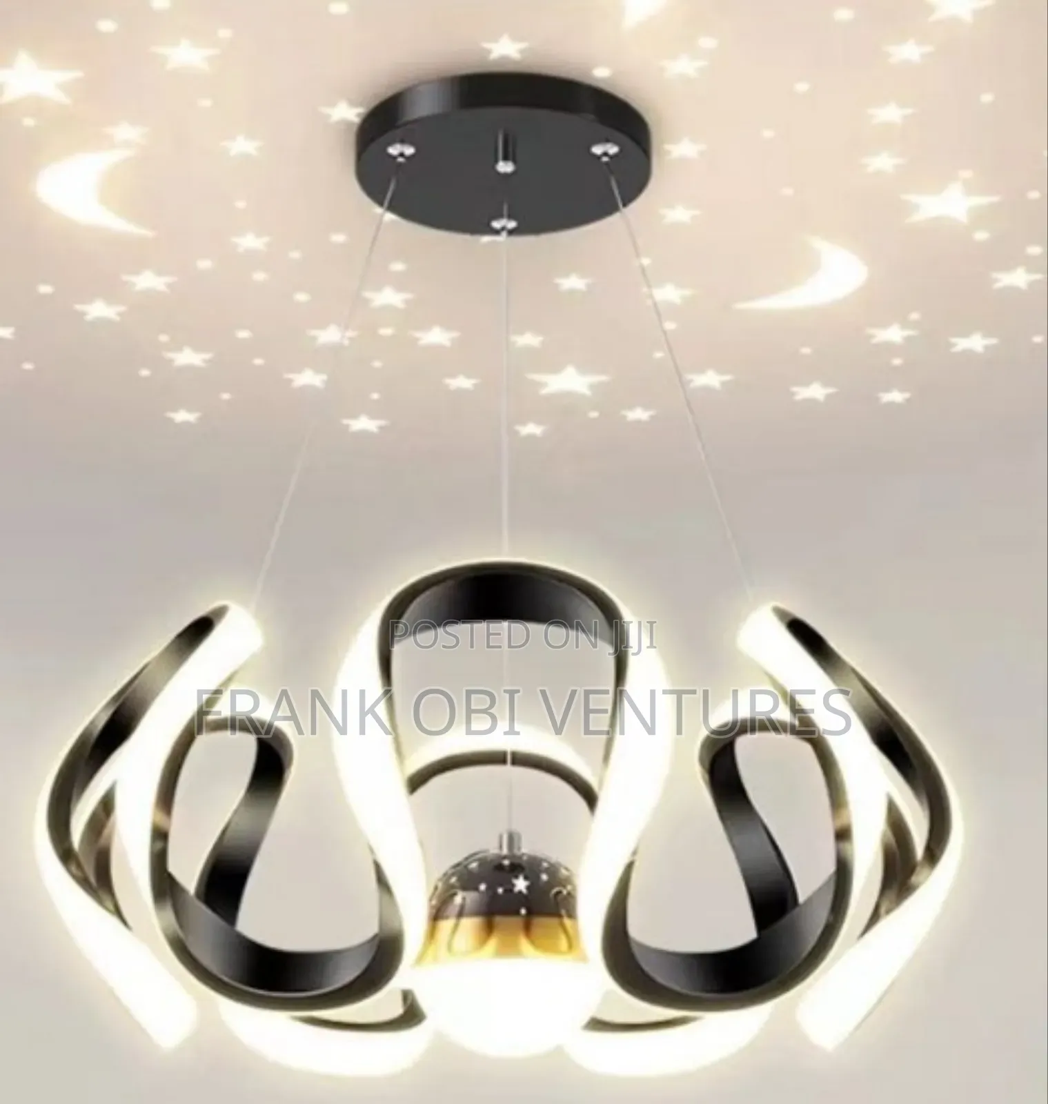 Black and Gold Drop Lights