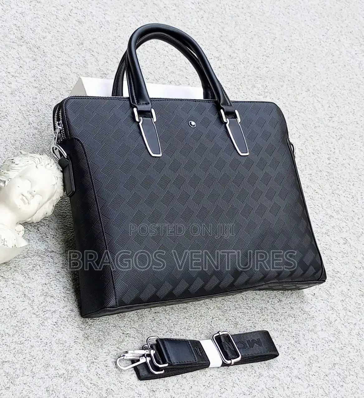 Quality Leather Fashion Mens Handbag