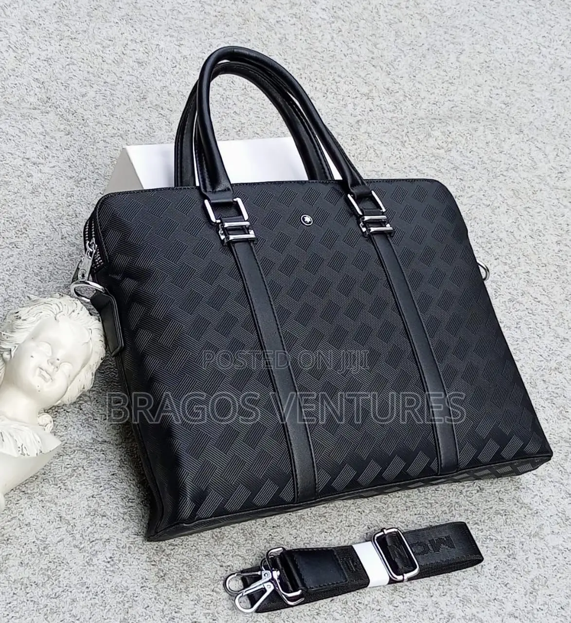 Quality Leather Fashion Mens Handbag