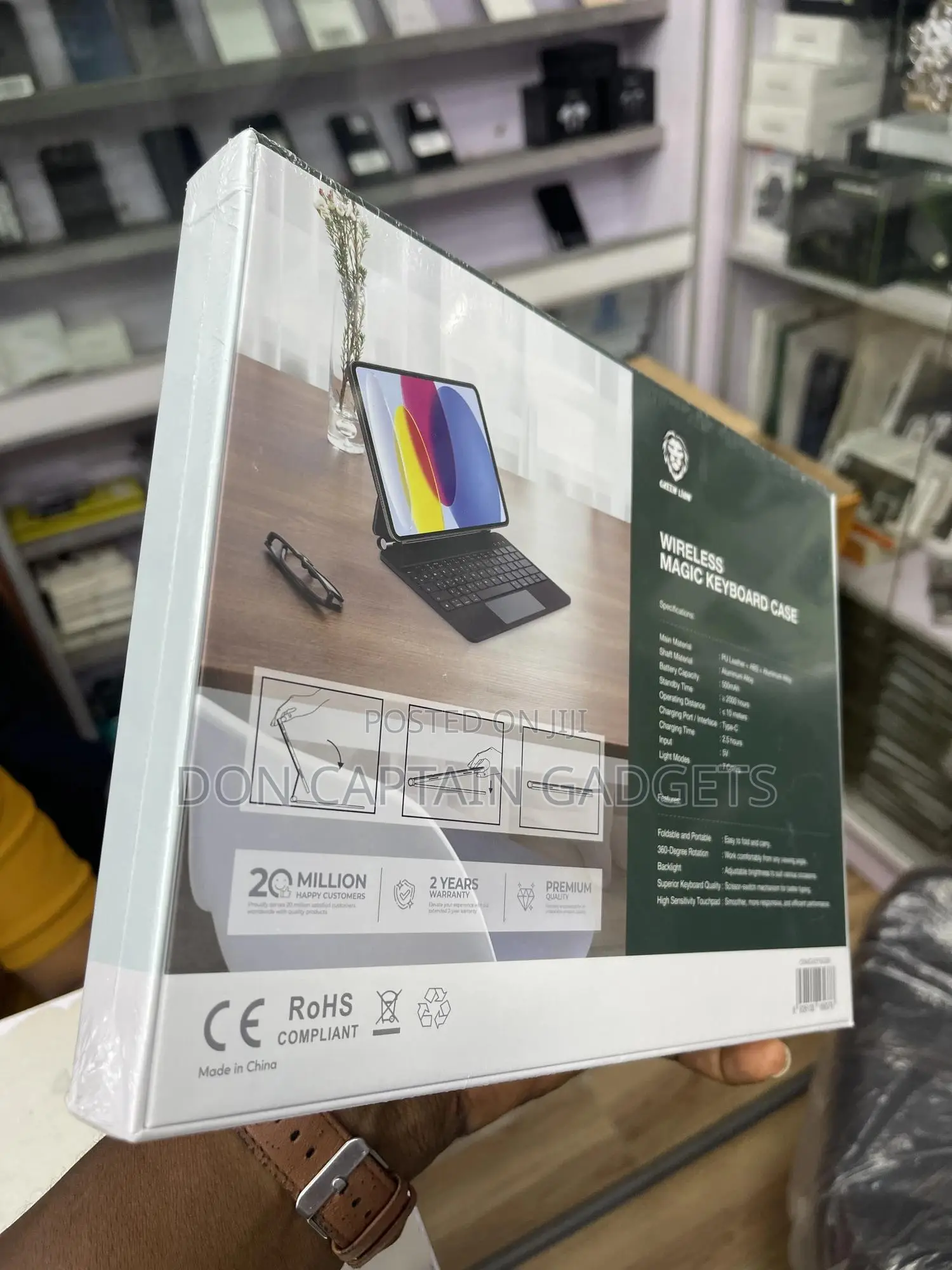iPad 10 Gen Magic Keyboard 11"( A16 2025 ) Greenloin Product
