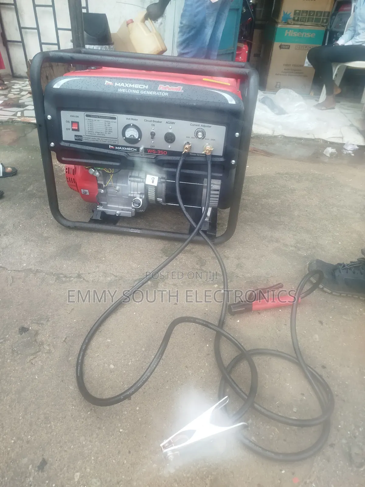 Maxmech Welding Petrol Generator 6.9 Kva