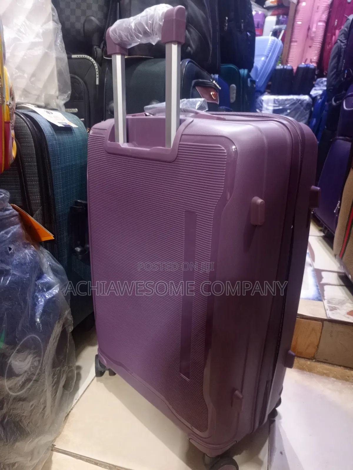 Medium Unbreakable Rubber Luggage