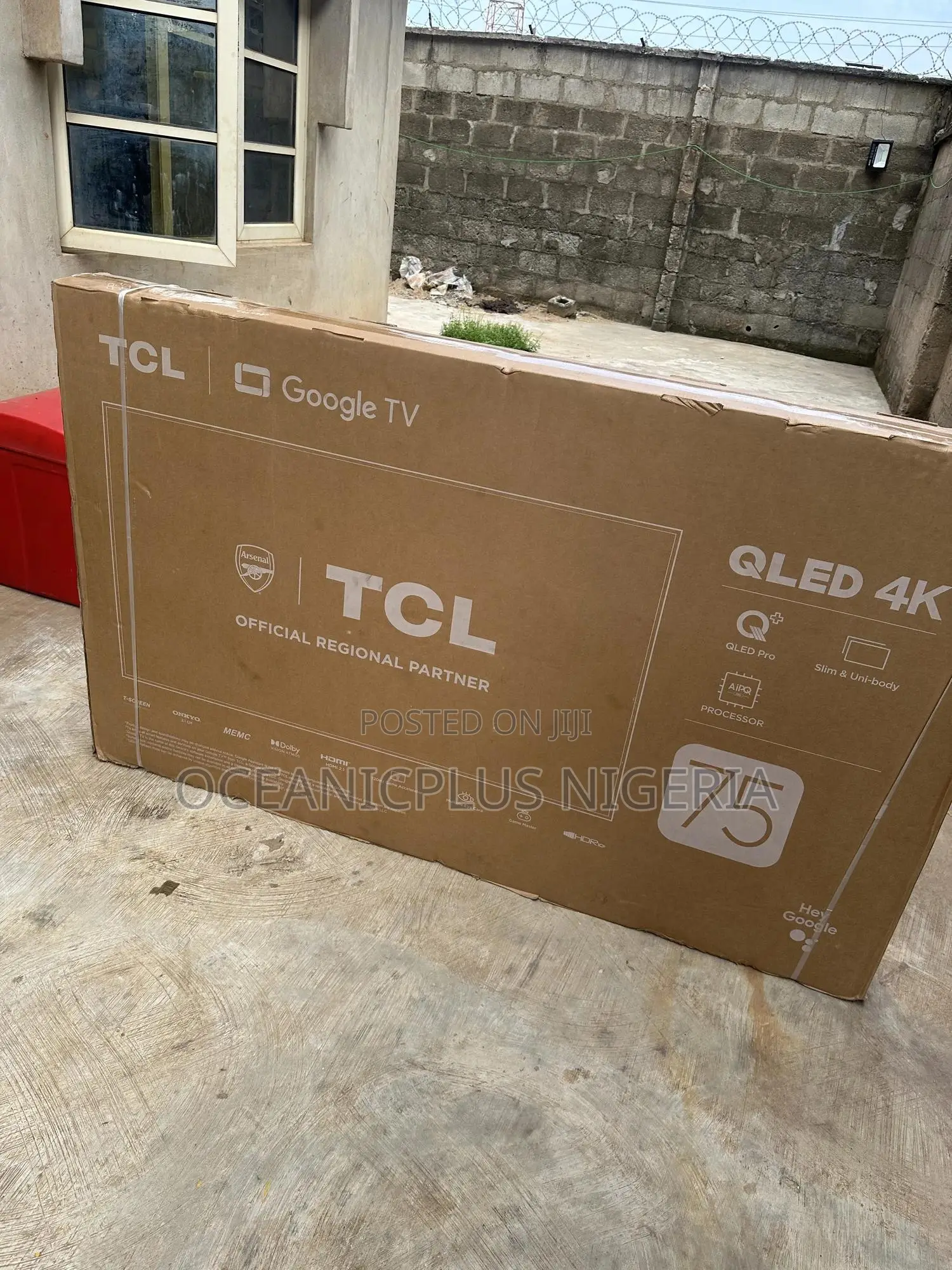 75′′ Inches Deep Contrast TCL 75c655 Qled Google Tv