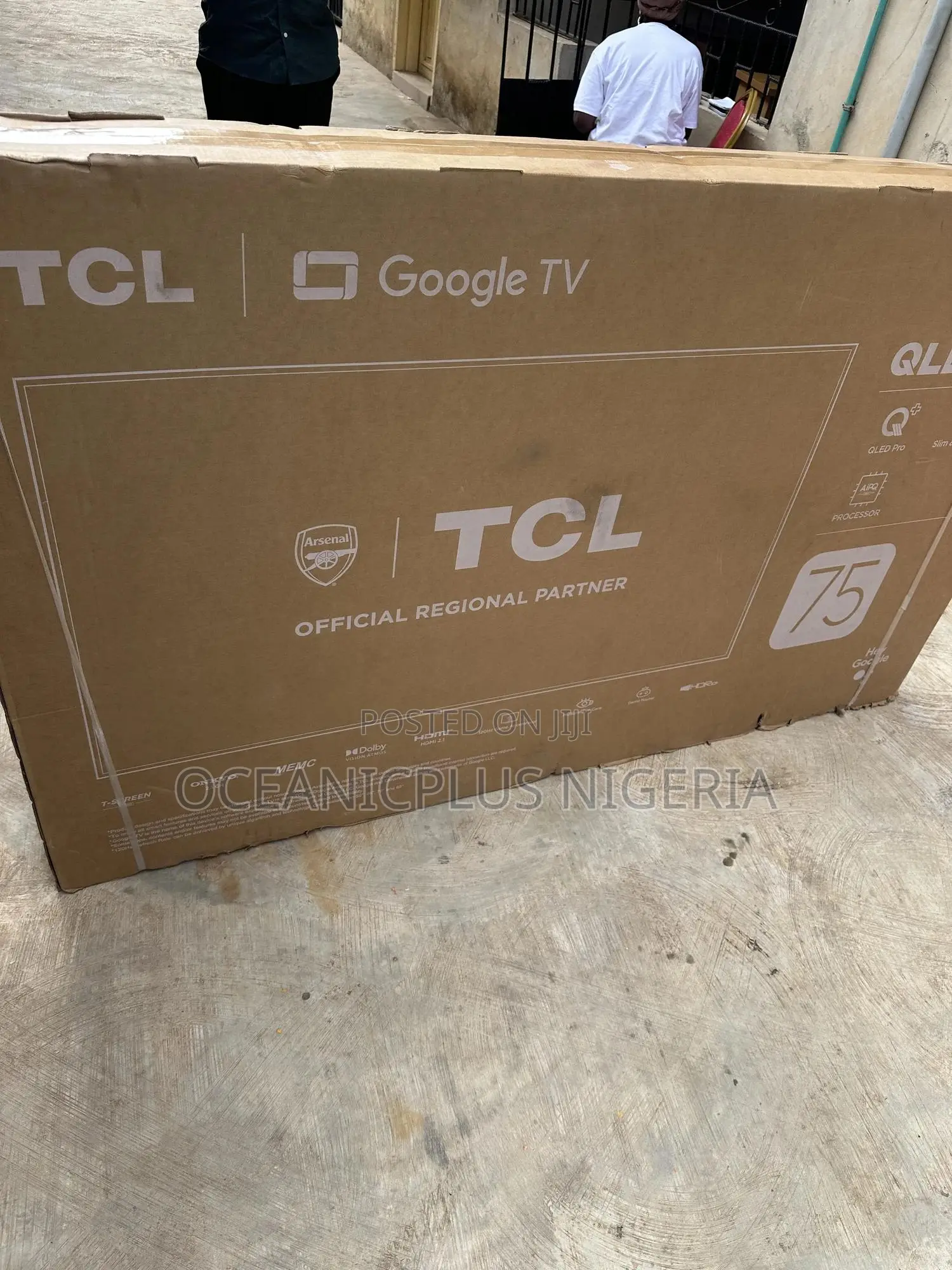 75′′ Inches TCL 75c655 Game Mode Qled Google Tv