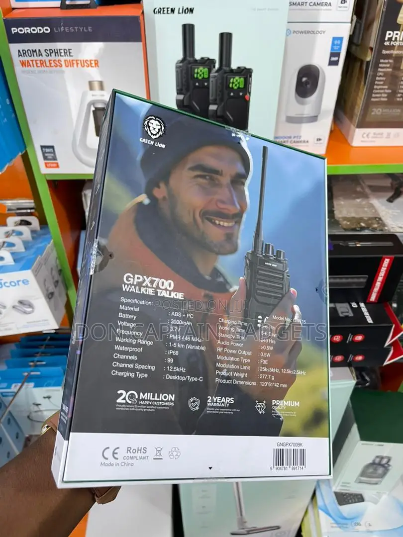 Green Lion Gpx700 Walkie Talkie ( Walking Talking ) 1-5km