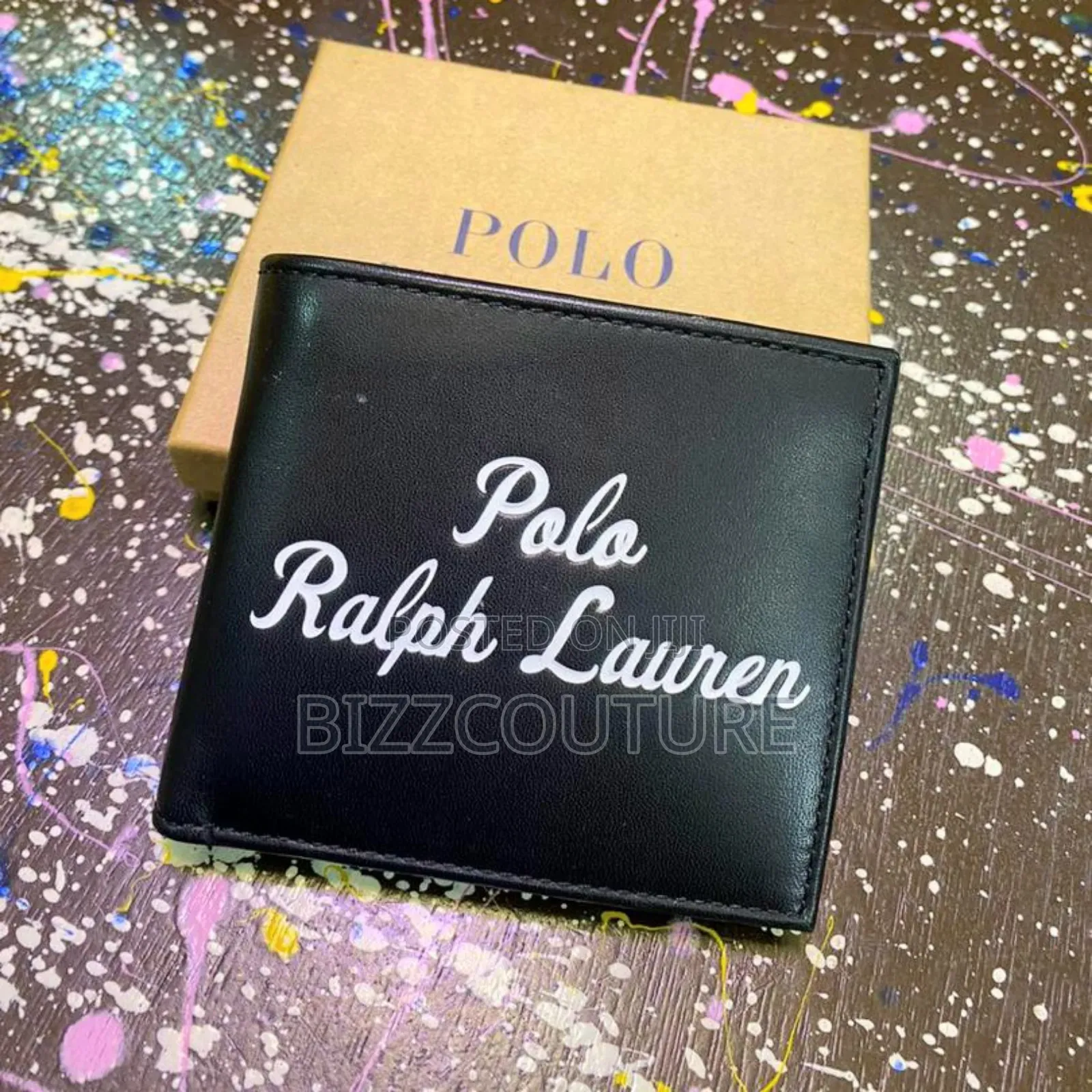Original Polo Ralph Lauren Leather Wallet Available in Store