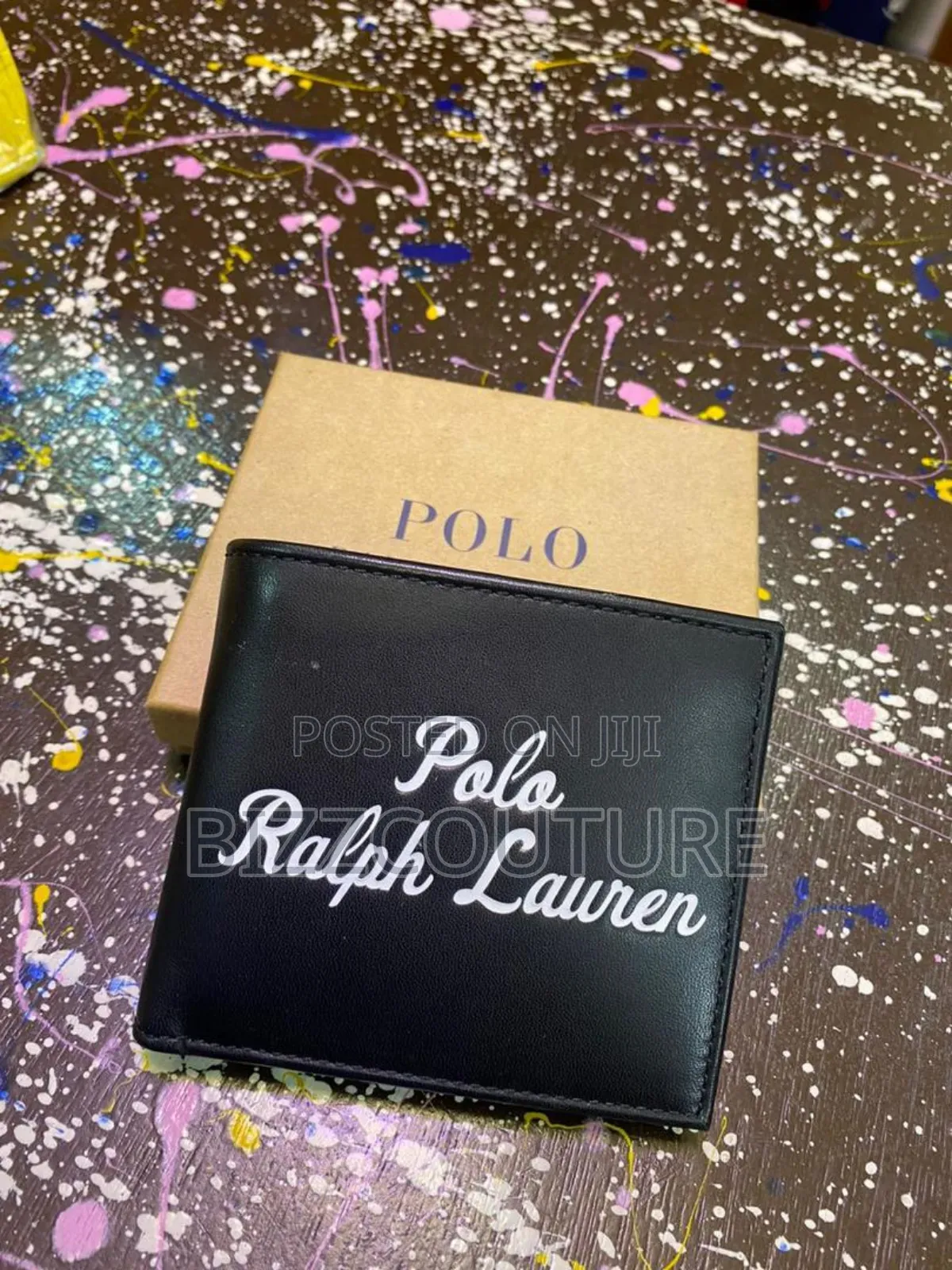 Original Polo Ralph Lauren Leather Wallet Available in Store