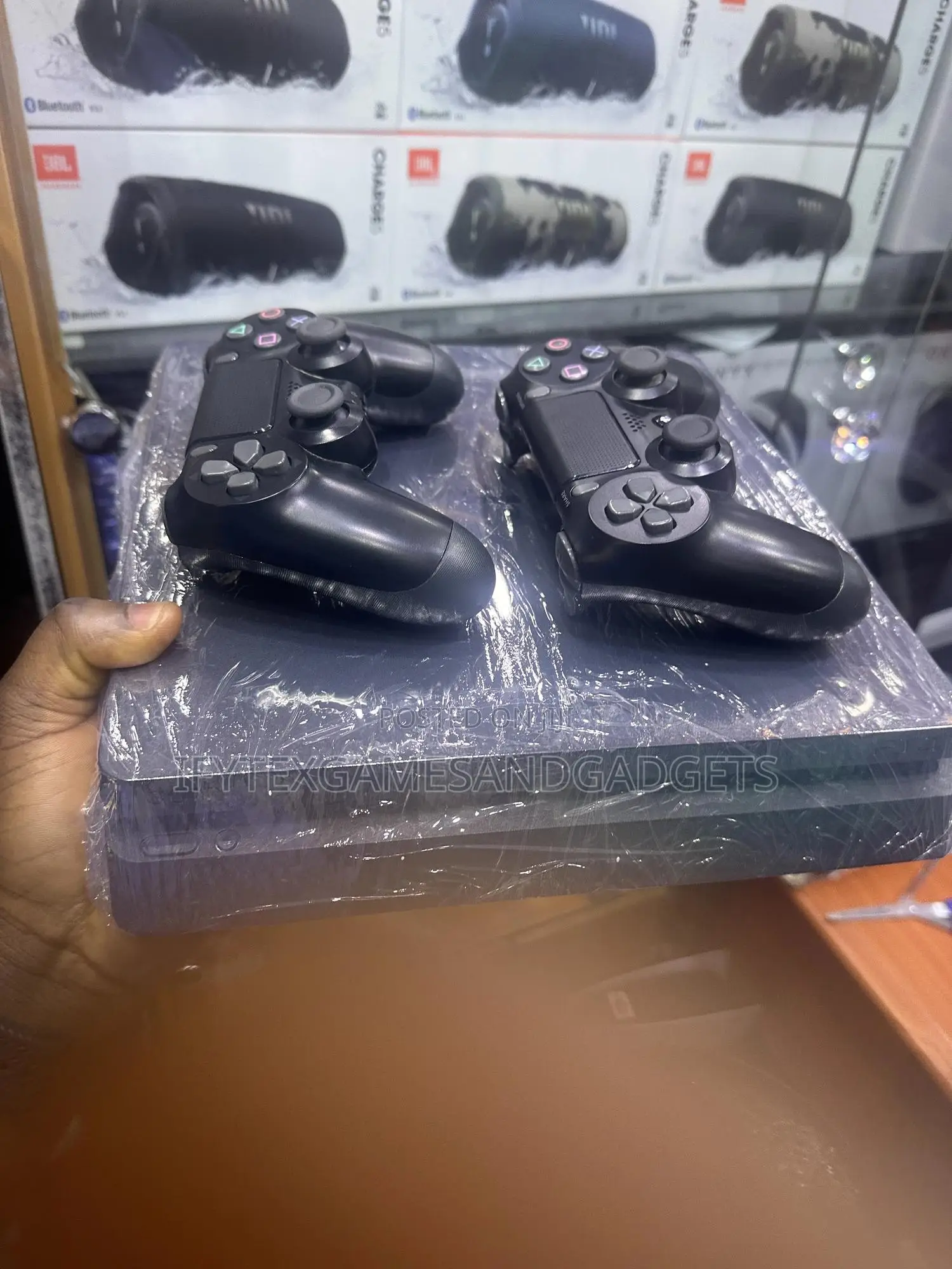 Super Neat Ps 4 Sony Slim 500gb With 2 Joystick, 12 Games