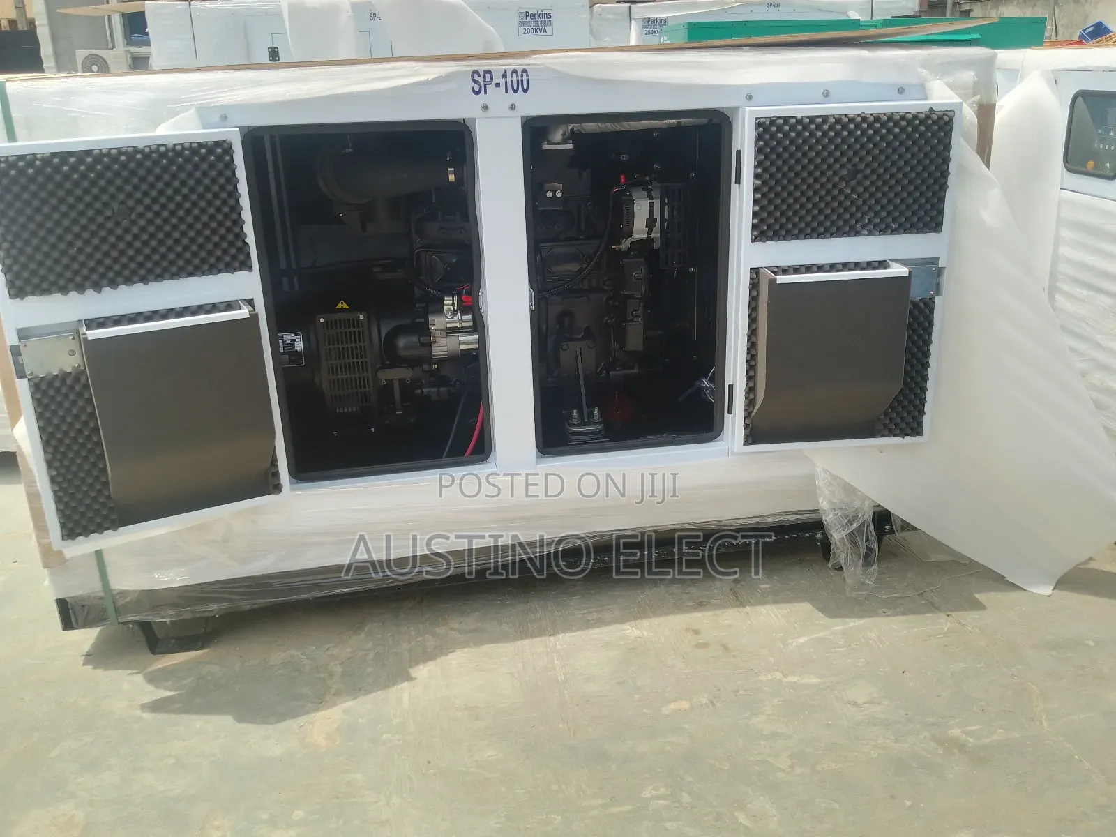 Diesel Perkins Soundproof Generator
