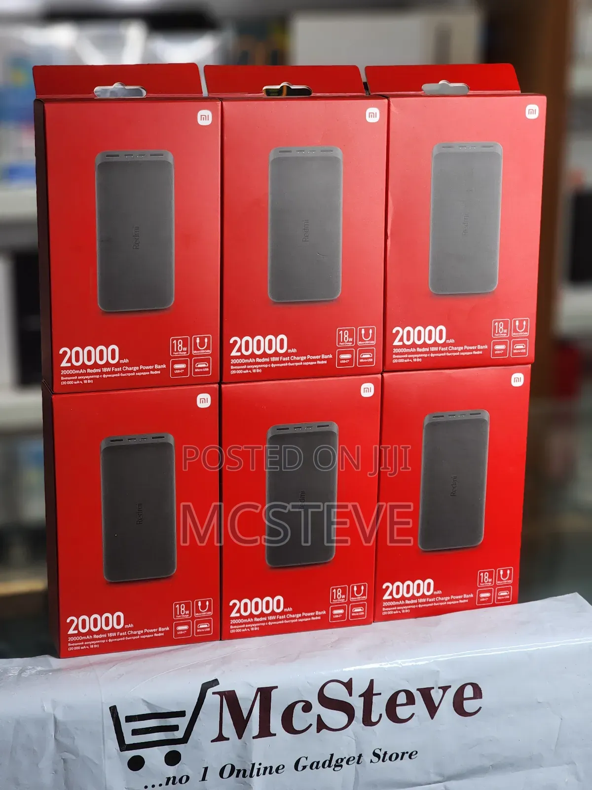 Xiaomi Redmi 20000mah 18w Fast Charging Powerbank
