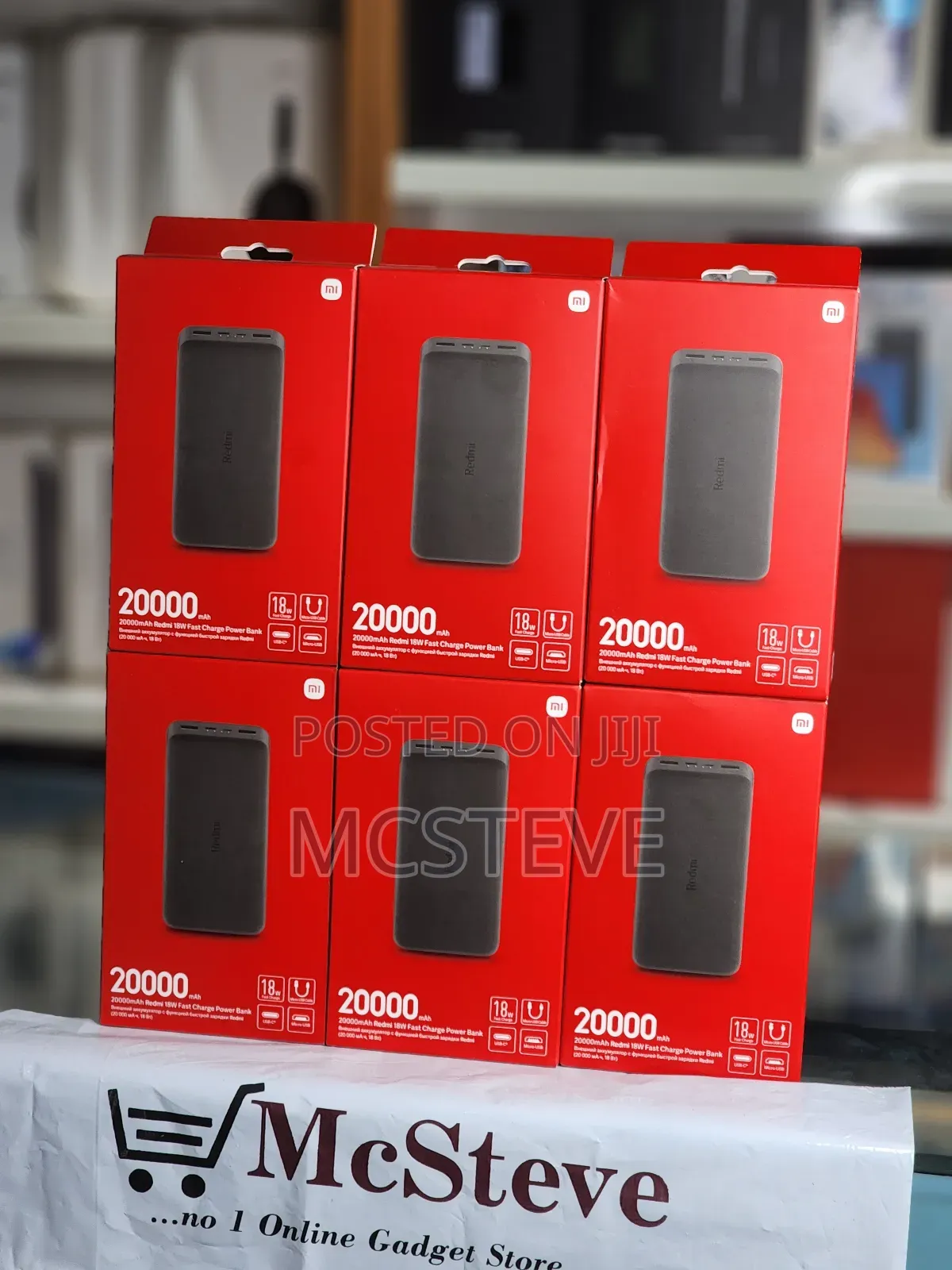 Xiaomi Redmi 20000mah 18w Fast Charging Powerbank