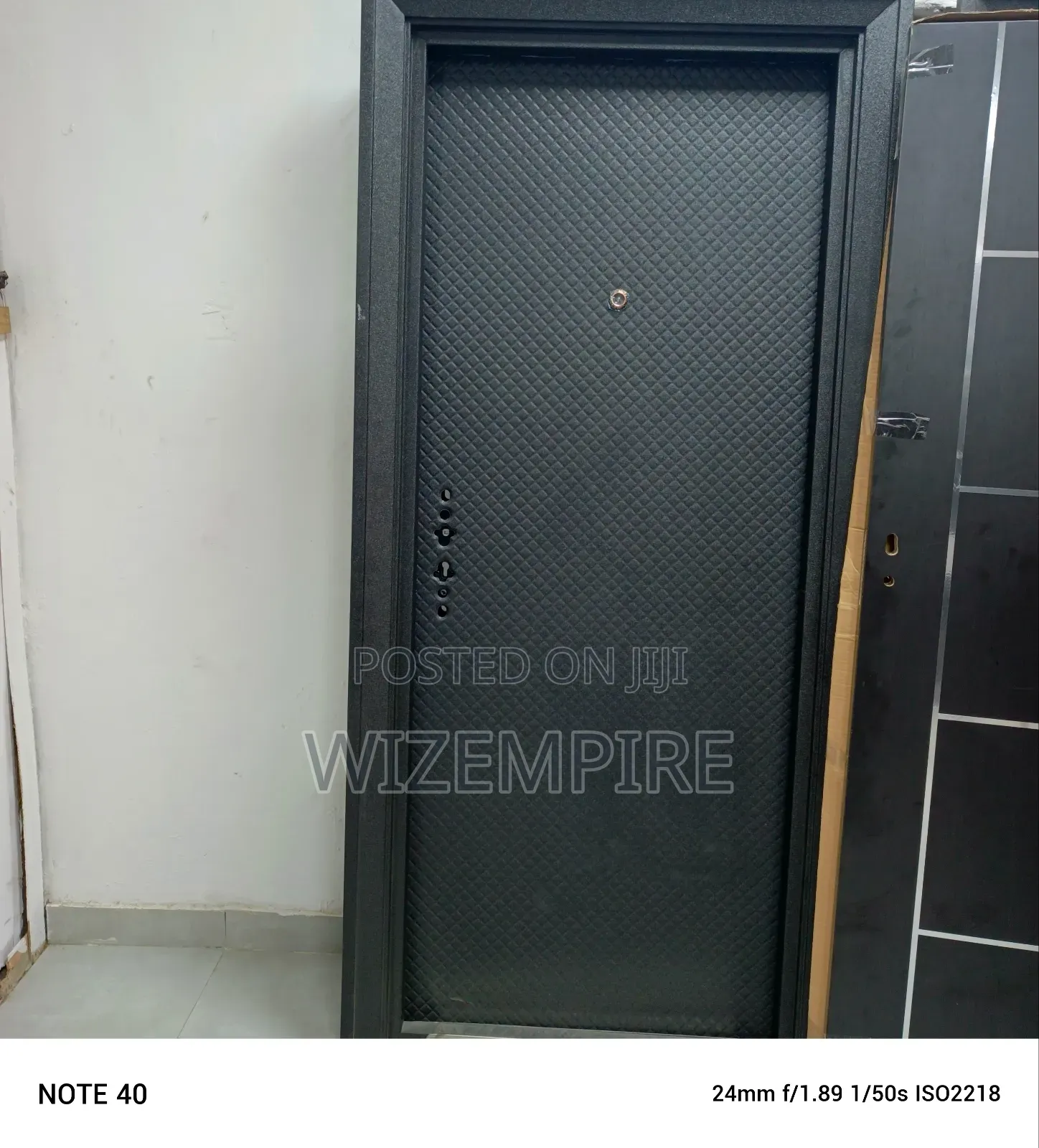 3ft Steel Doors Available White and Black