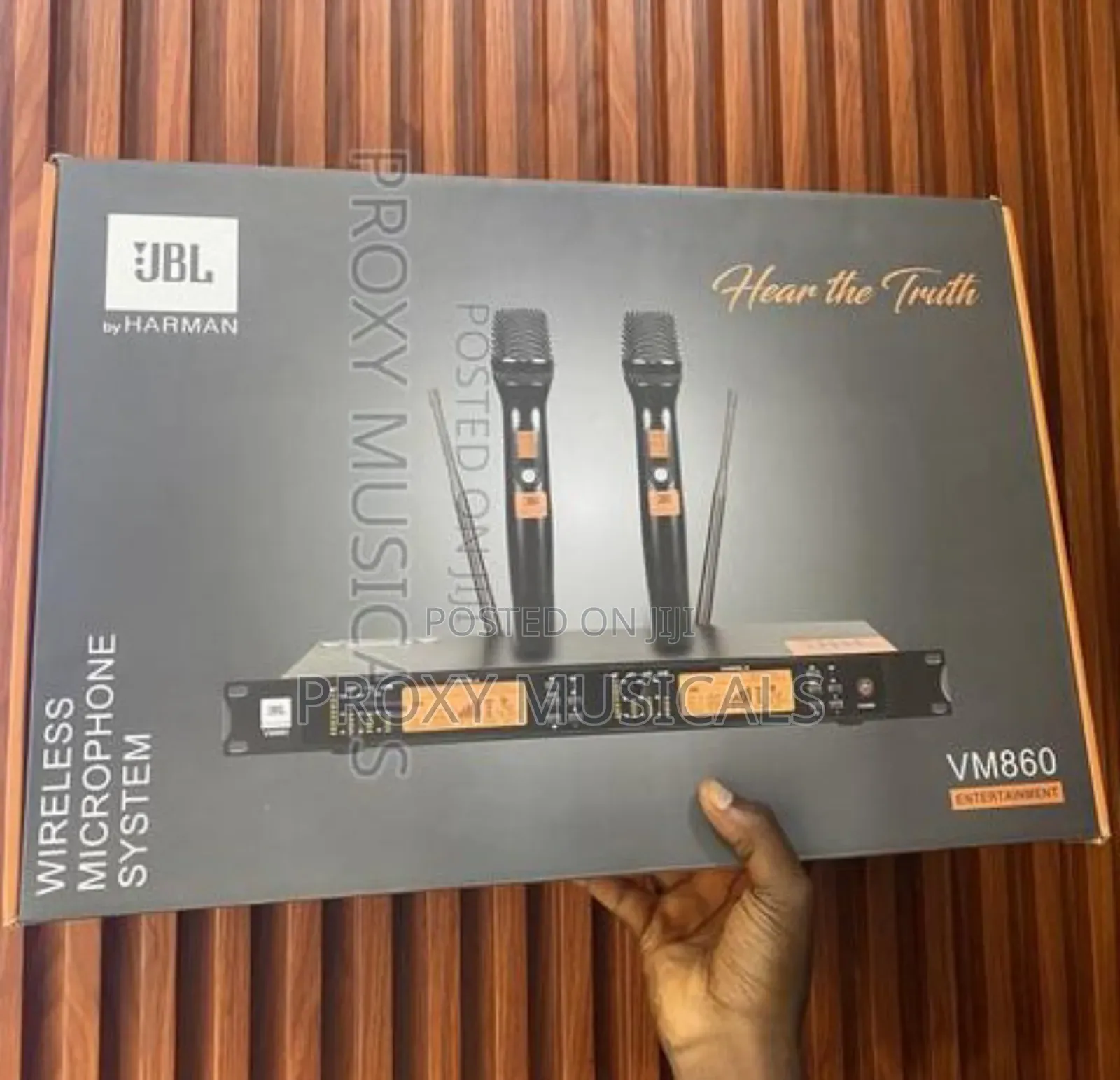 JBL Vm860 Wireless Microphone System (Uhf)