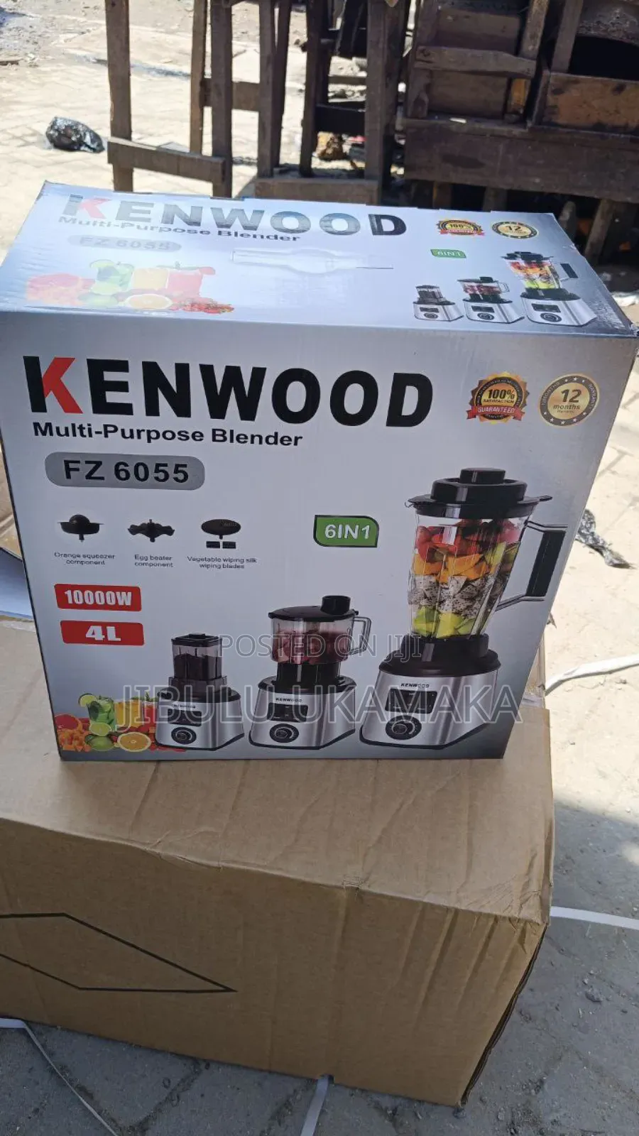 4 Liters Jar 6 in 1 Kenwood Blender