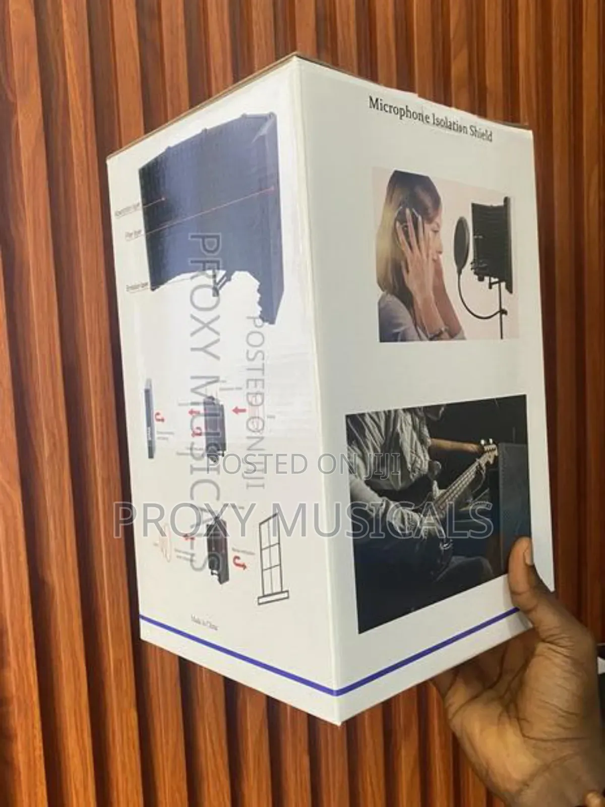 Microphone Isolation Shield 5 Foldable Panels