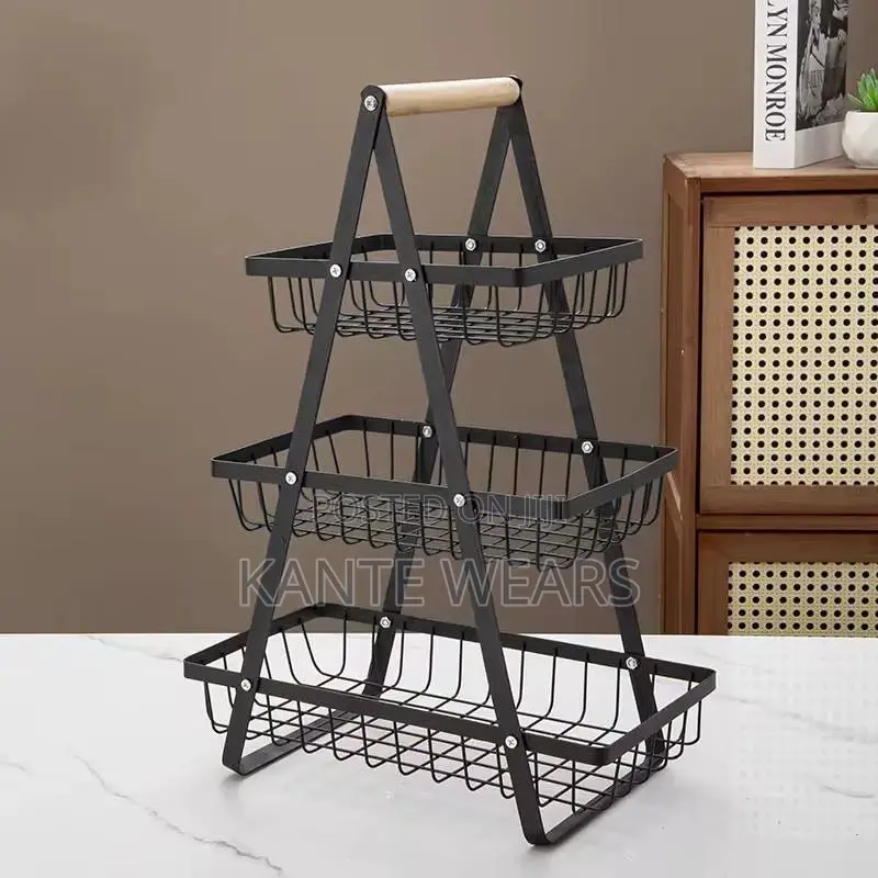 3 Tier Fruit Basket Storage and Organizer