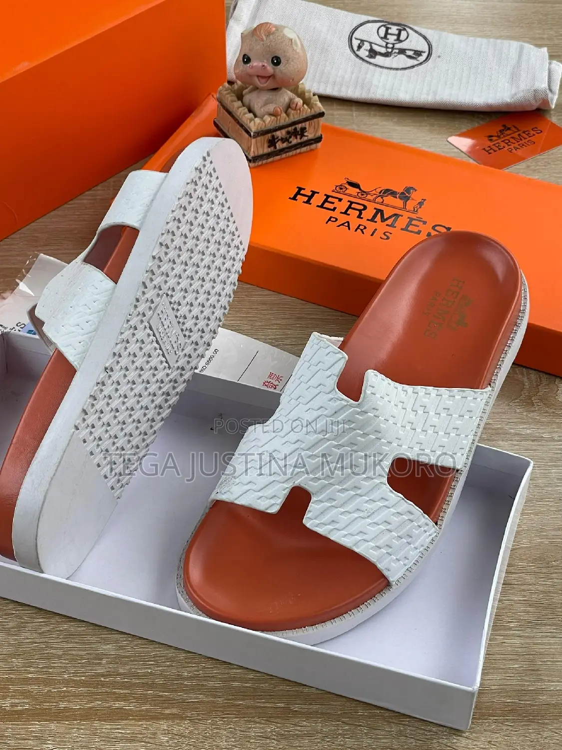 New Design Hermes Men's Pam Slippers