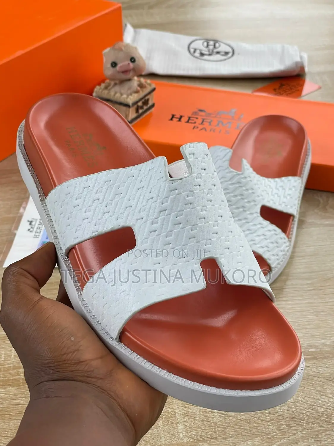 New Design Hermes Men's Pam Slippers