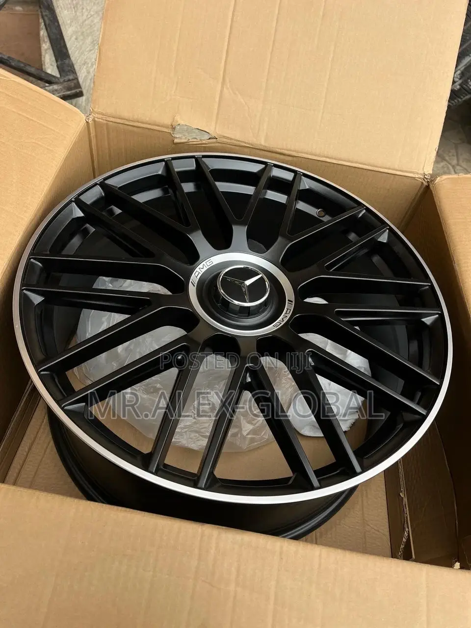 22 Inches Wheel Mercedes Gle Mat Black