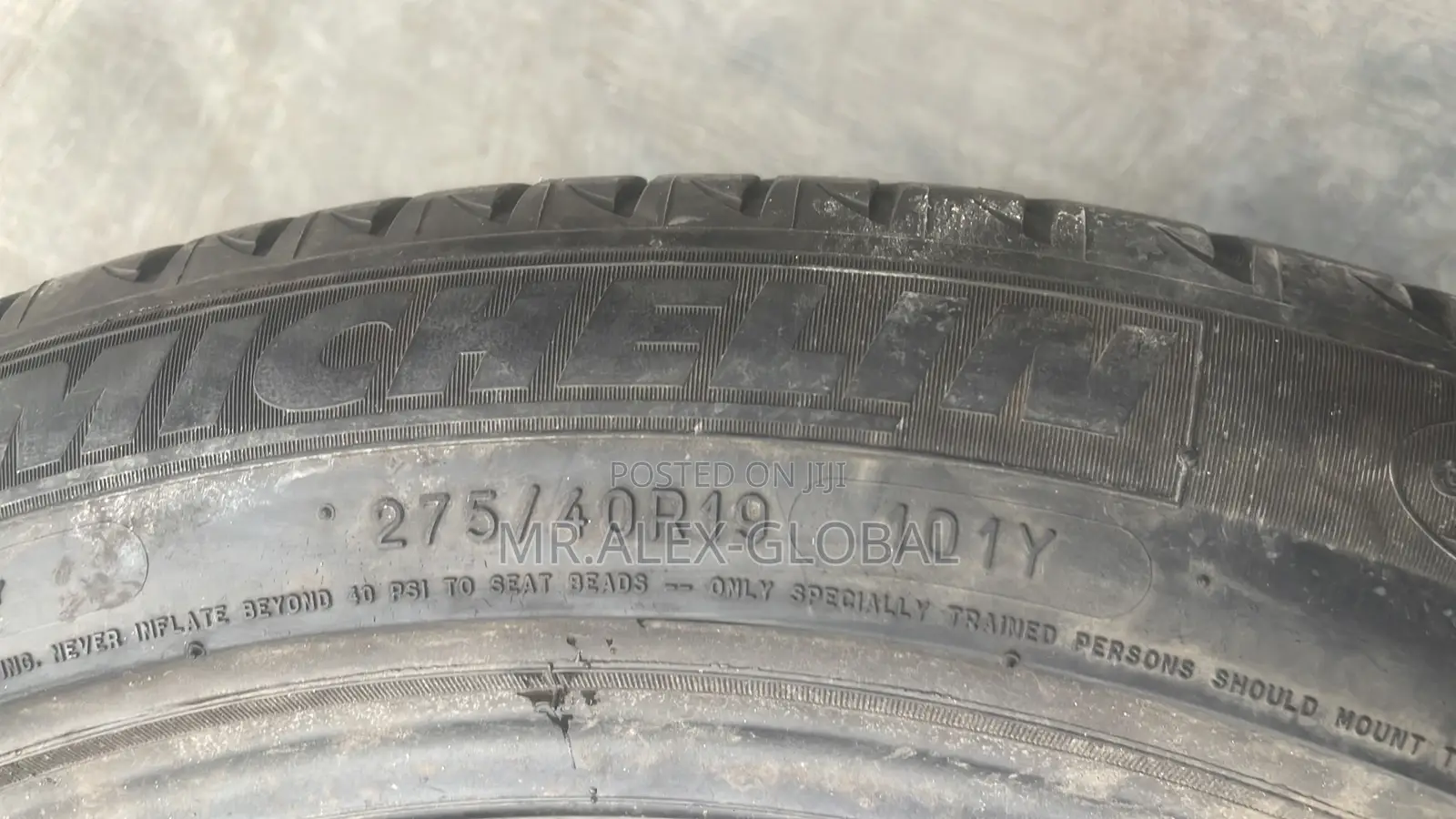 275/40/19 Tires Michelin