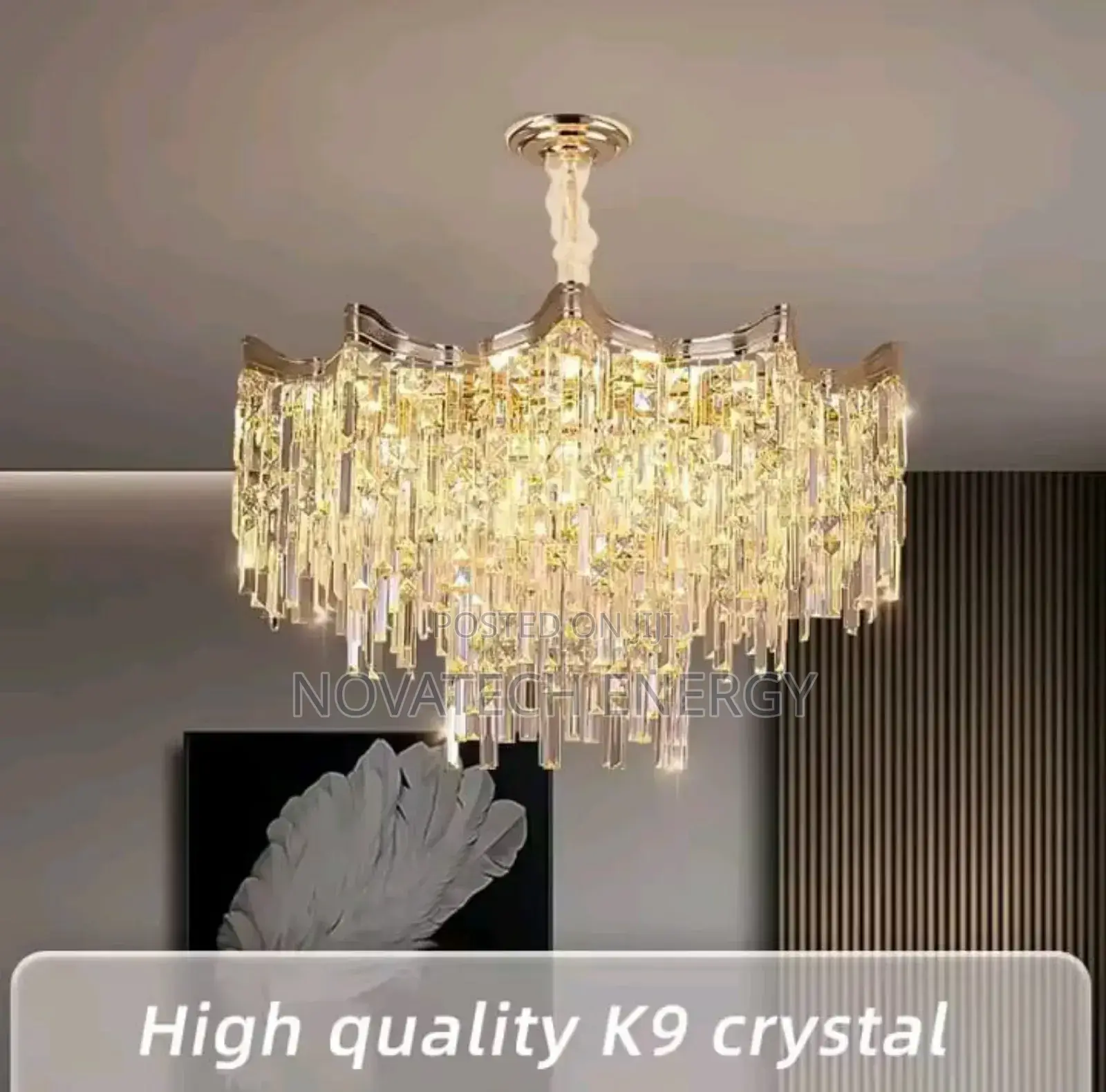High Quality Crystal Chandelier Light for Homes and Offices