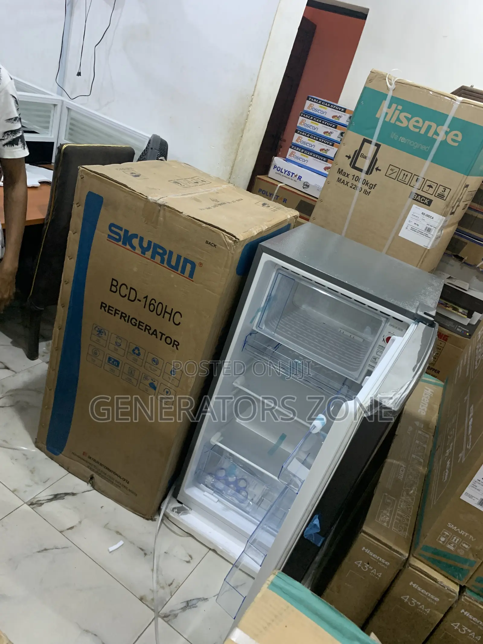 160l Capacity, Maximum Efficiency – Skyrun Fridge
