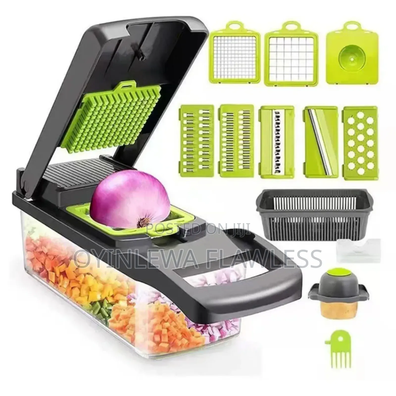 Nicer Dicer Multifunctional 16 in 1 Manual Kitchen Tool