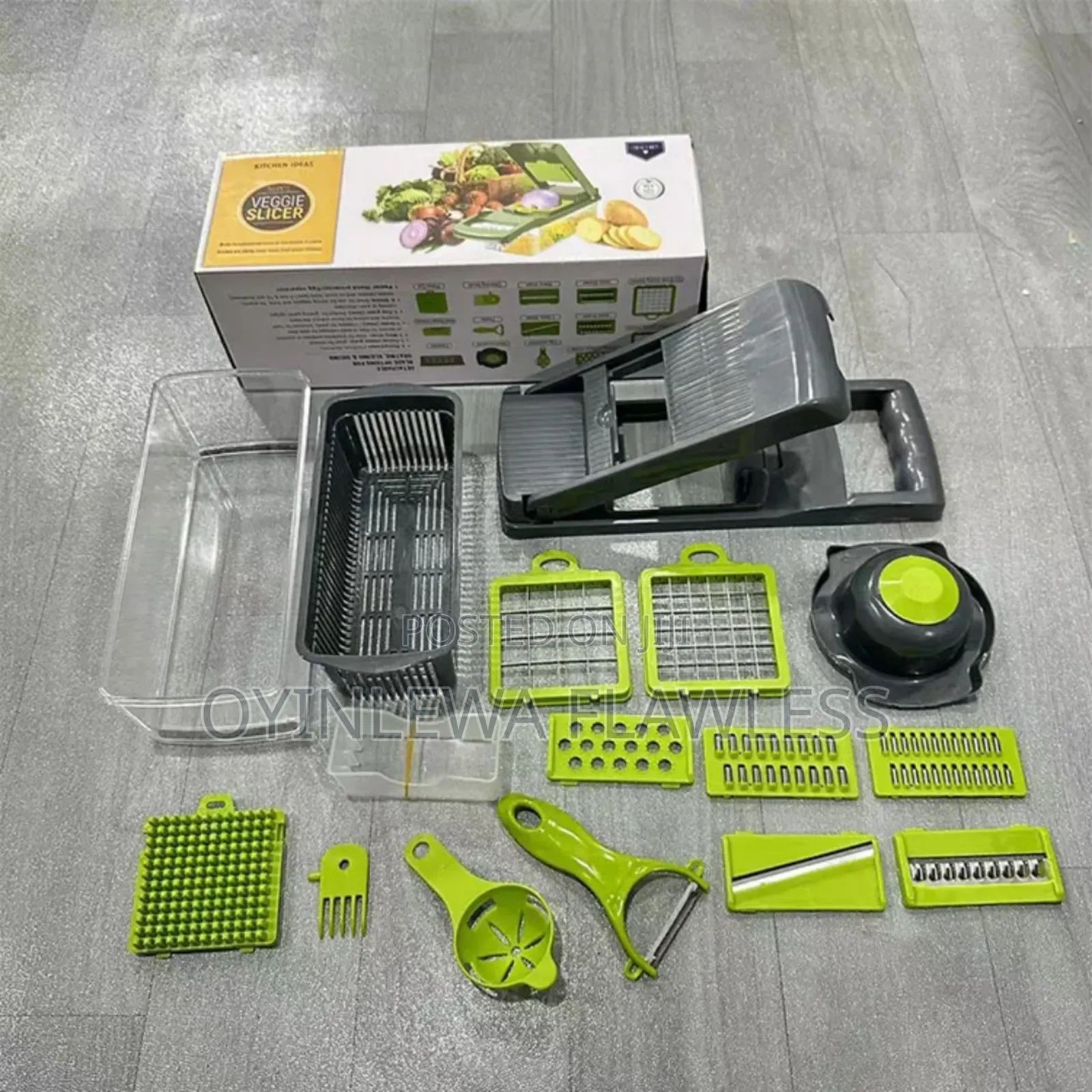 Nicer Dicer Multifunctional 16 in 1 Manual Kitchen Tool