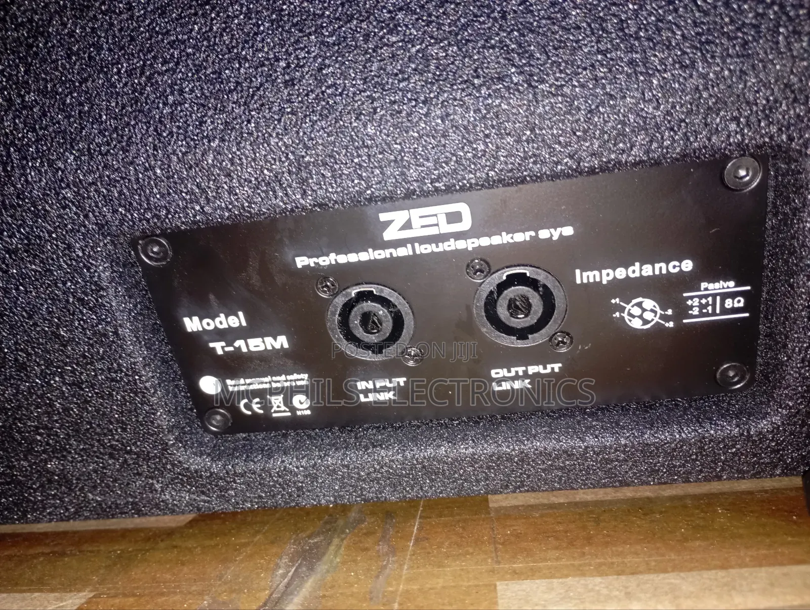 Zed T-15m Acoustic Floor Monitor