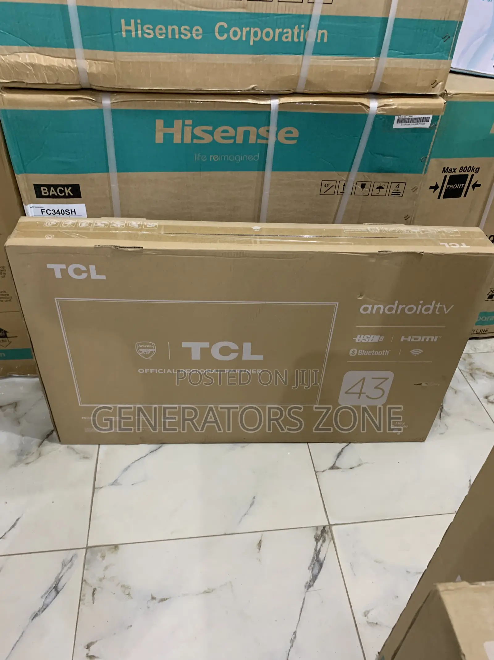 Upgrade Your Home With the TCL 43” Smart Android Tv