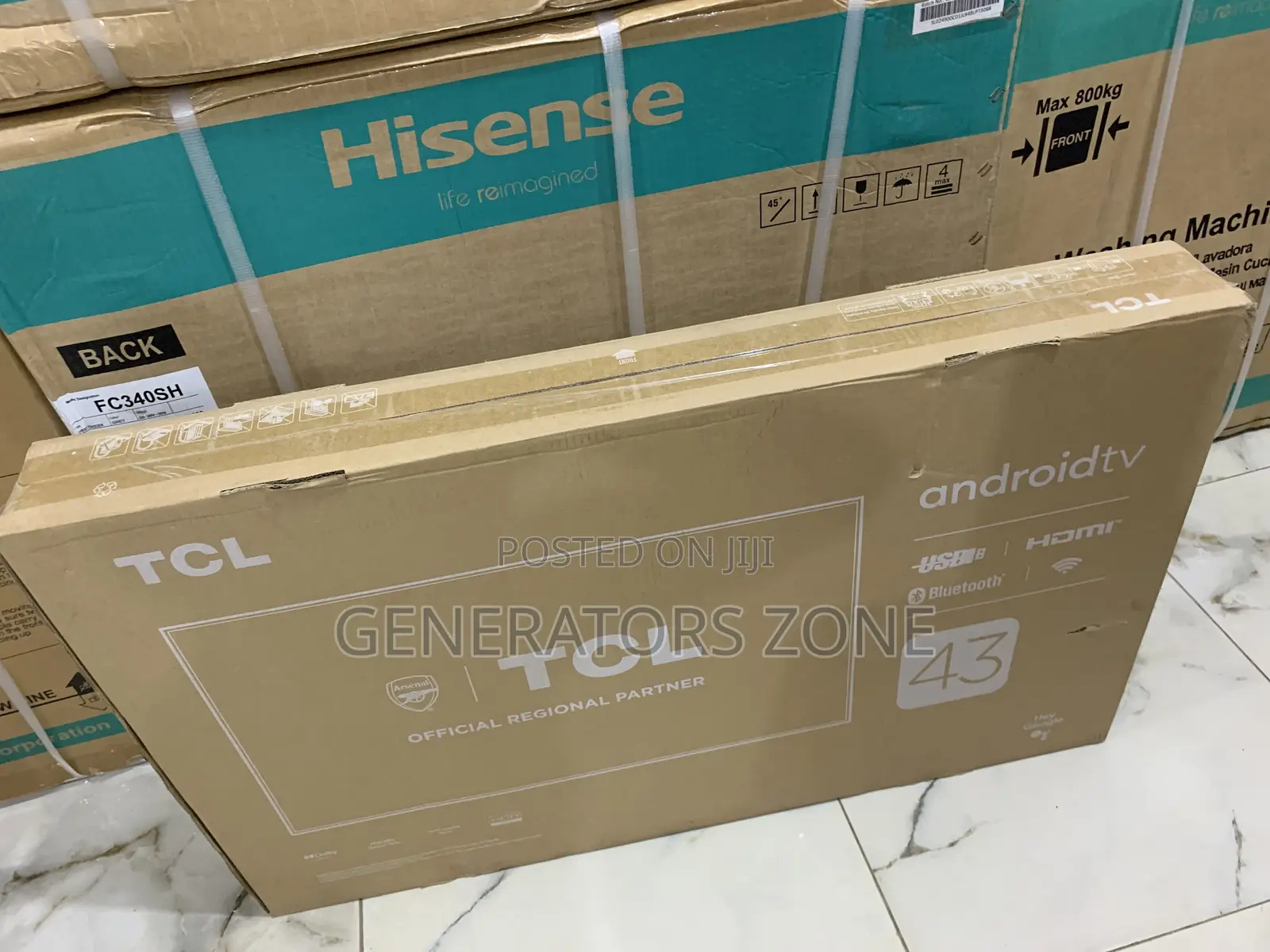 Upgrade Your Home With the TCL 43” Smart Android Tv