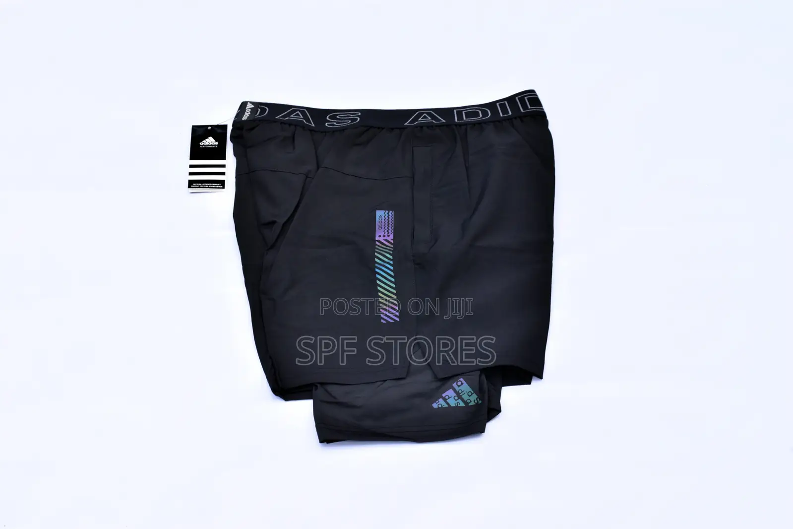 Black Adidas Short With Inner Tight