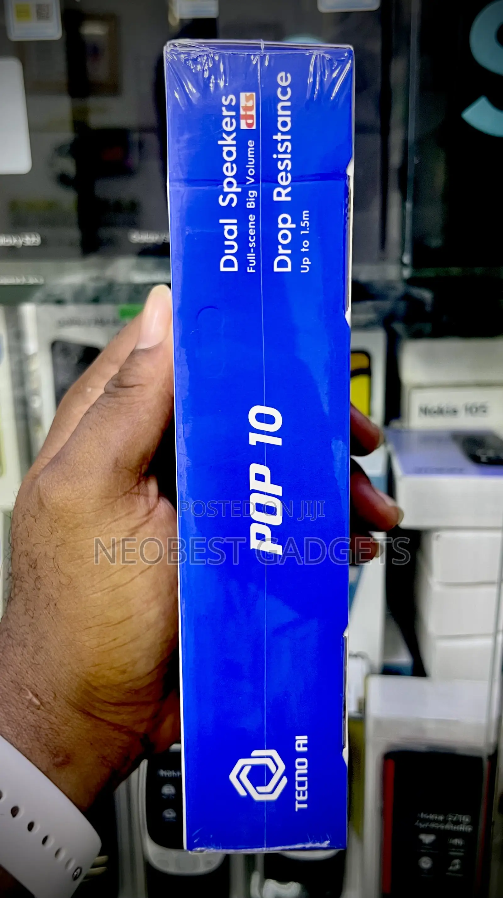 New Tecno Pop 10 64 GB Black
