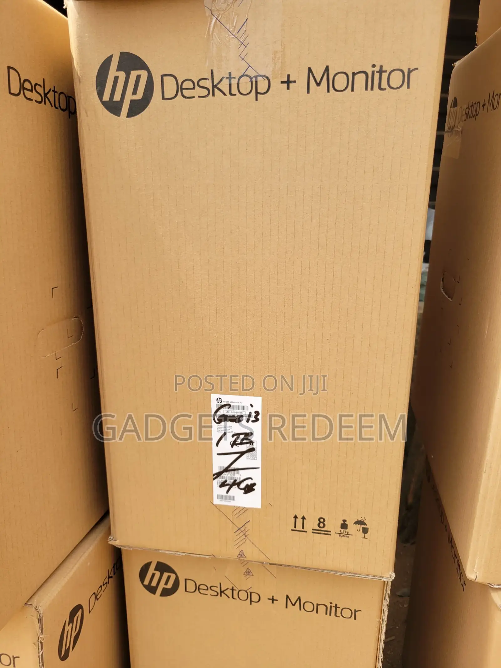 New Desktop Computer HP 290 G4 8GB Intel Core I3 HDD 500GB