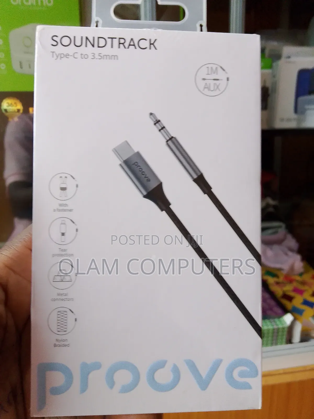 Proove Sound Track Type C to 3.5mm